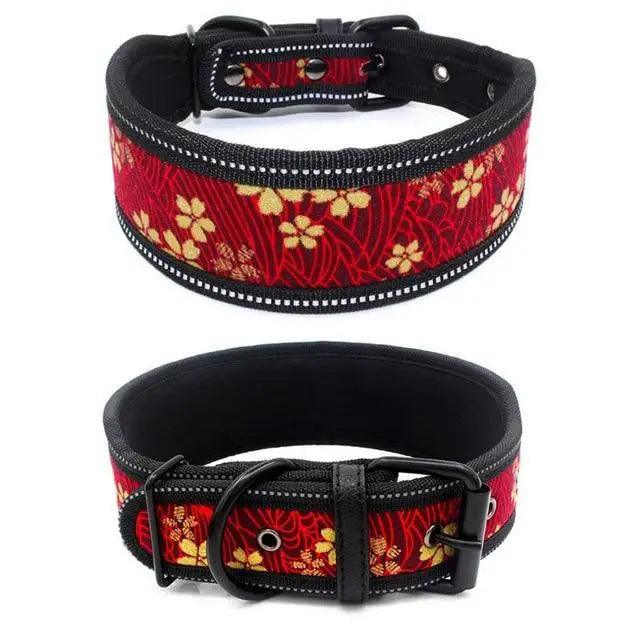 10 Colors Reflective Puppy Big Dog Collar With Buckle Adjustable Pet Collar For Small Medium Large Dogs Leash Dog Chain Dog Collar for Cats Puppy Pets Small Medium Dogs Soft and Comfortable Neck Leash