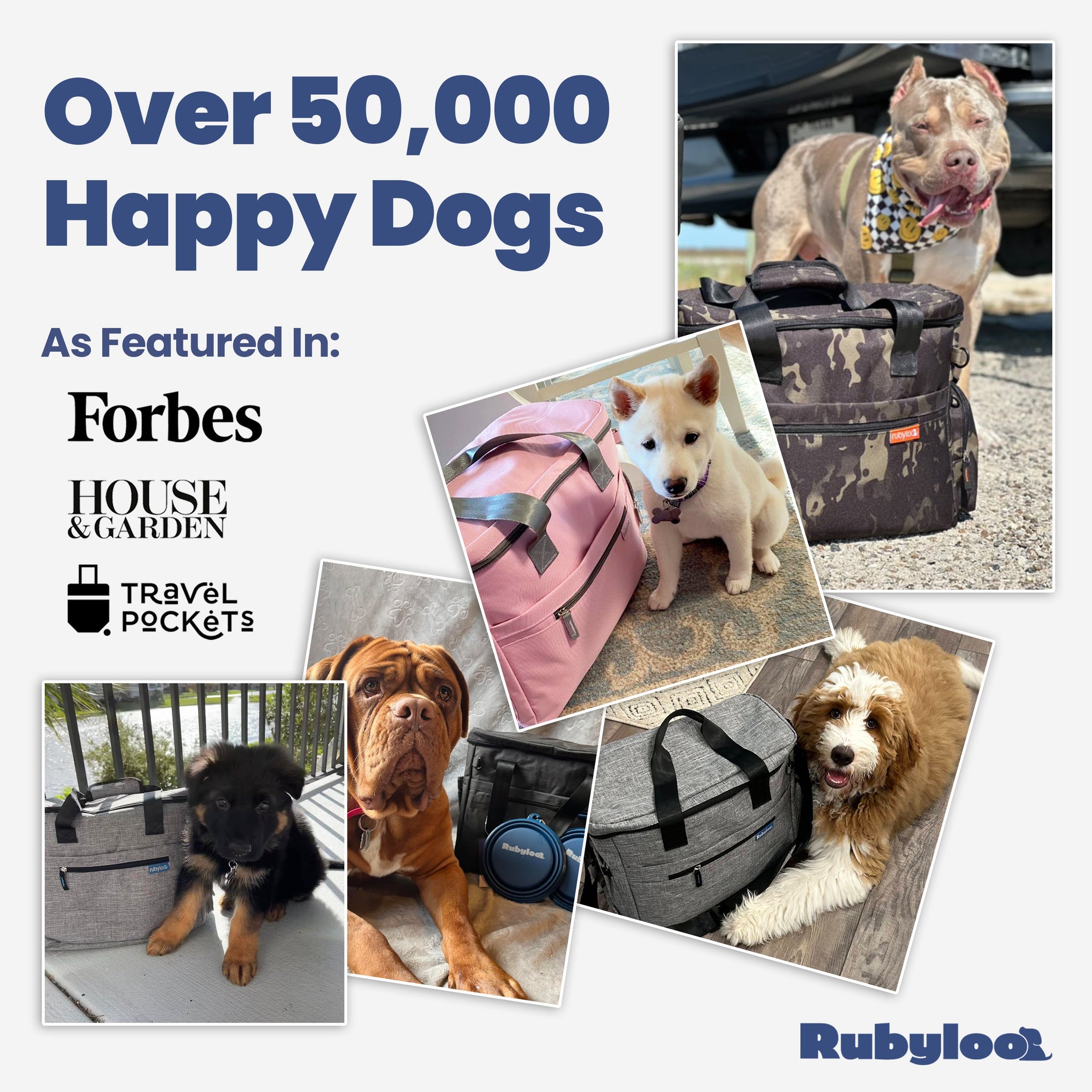 The Original Doggy Bag™ Dog Travel Bag for Supplies