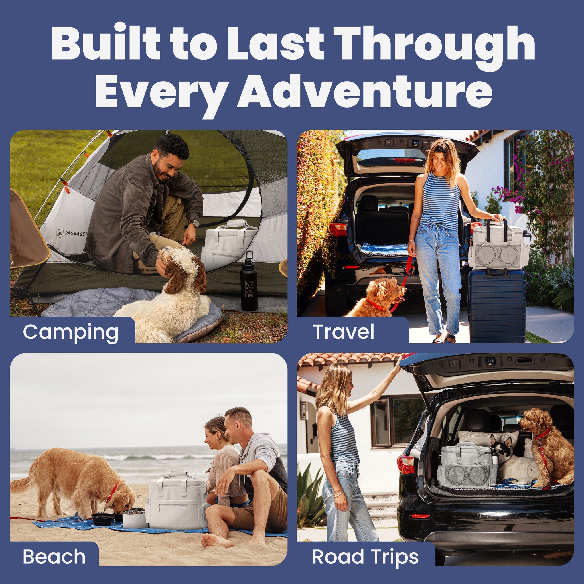 The Original Doggy Bag™ Dog Travel Bag for Supplies