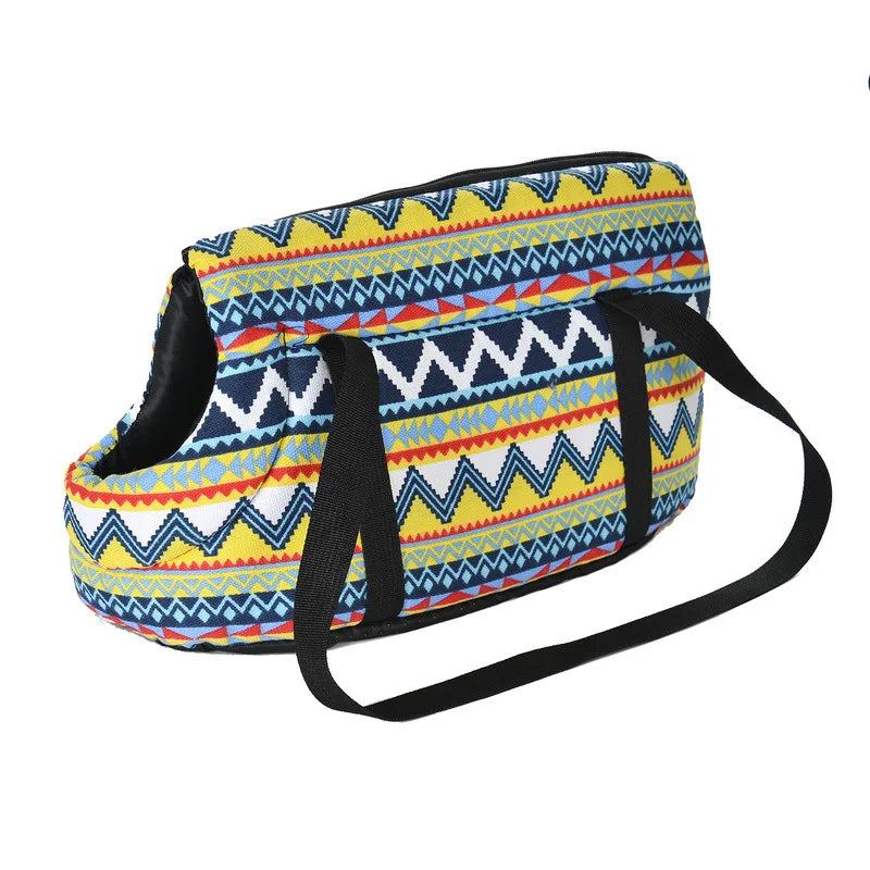 Classic Soft Pet Carrier – Small Dog & Cat Travel Backpack