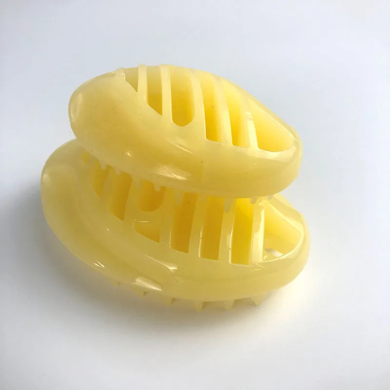 Pet Massage Brush with Soft Silicone Bristles – Dog & Cat Hair Removal Comb