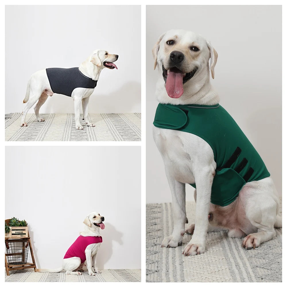 Dog Anxiety Vest – Reflective Calming Jacket for Small to Large Dogs