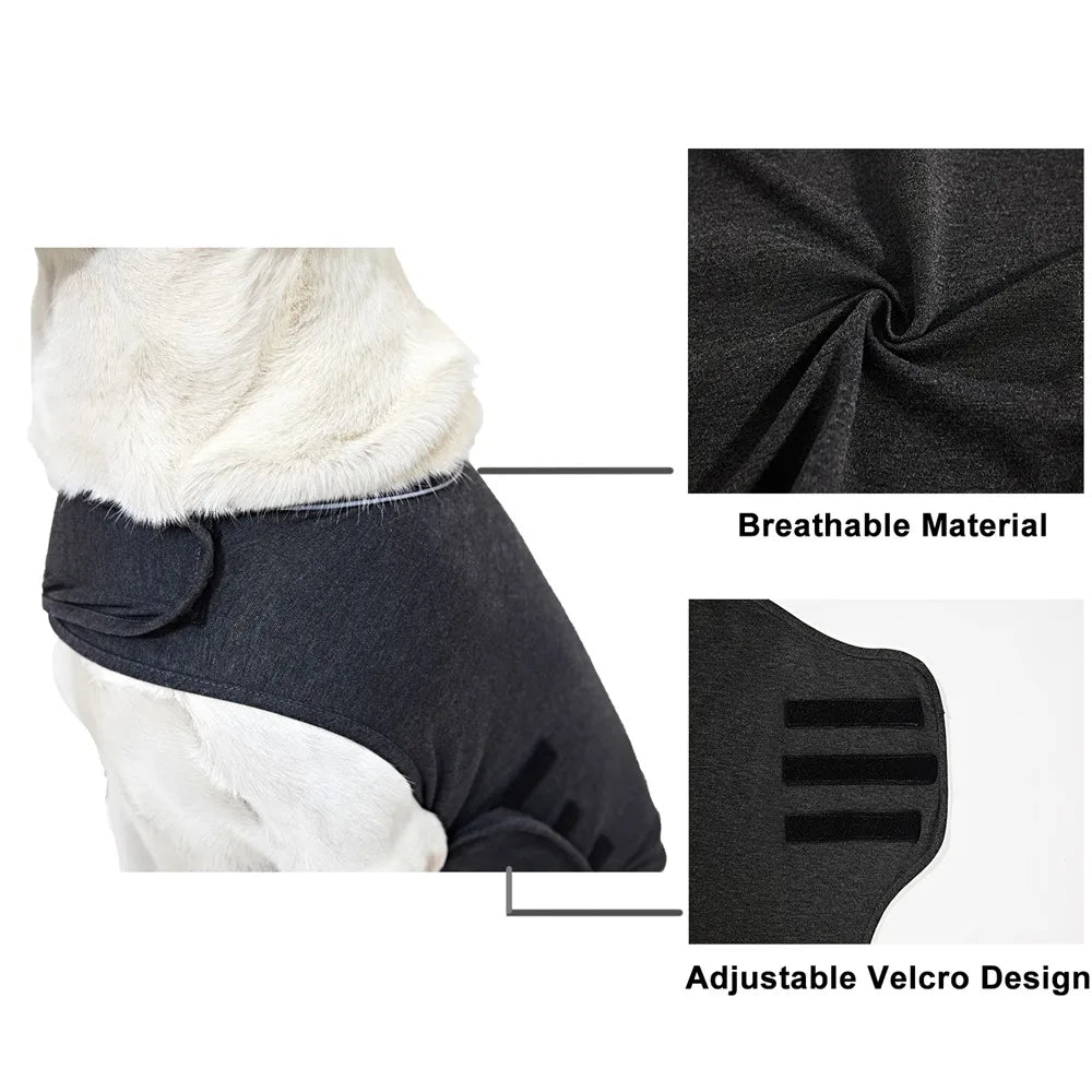 Dog Anxiety Vest – Reflective Calming Jacket for Small to Large Dogs