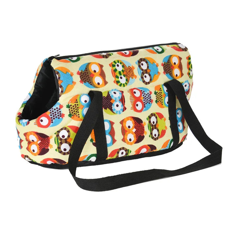 Classic Soft Pet Carrier – Small Dog & Cat Travel Backpack