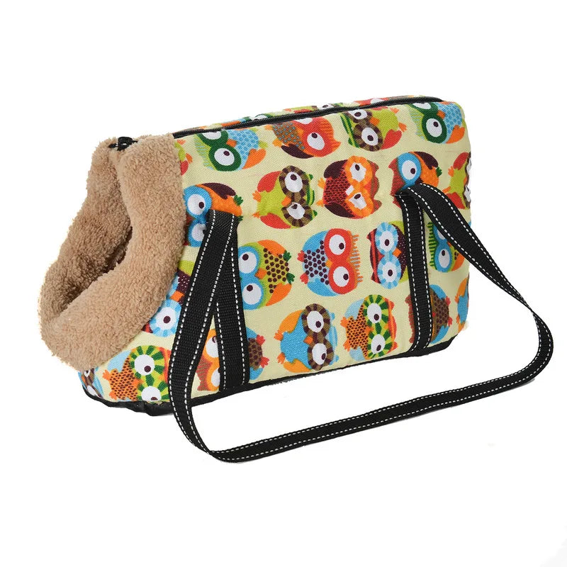 Classic Soft Pet Carrier – Small Dog & Cat Travel Backpack