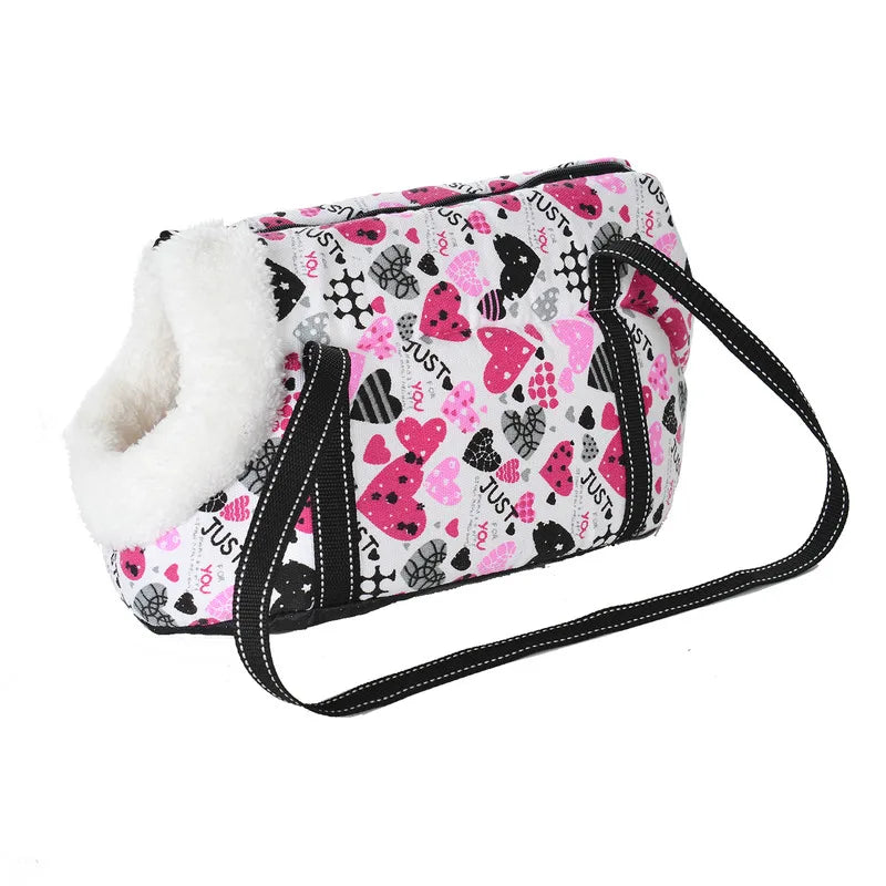 Classic Soft Pet Carrier – Small Dog & Cat Travel Backpack