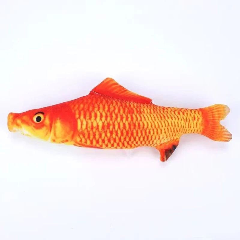 Fish-Shaped Catnip Toy Set – Interactive Cat Kicker & Chew Toys