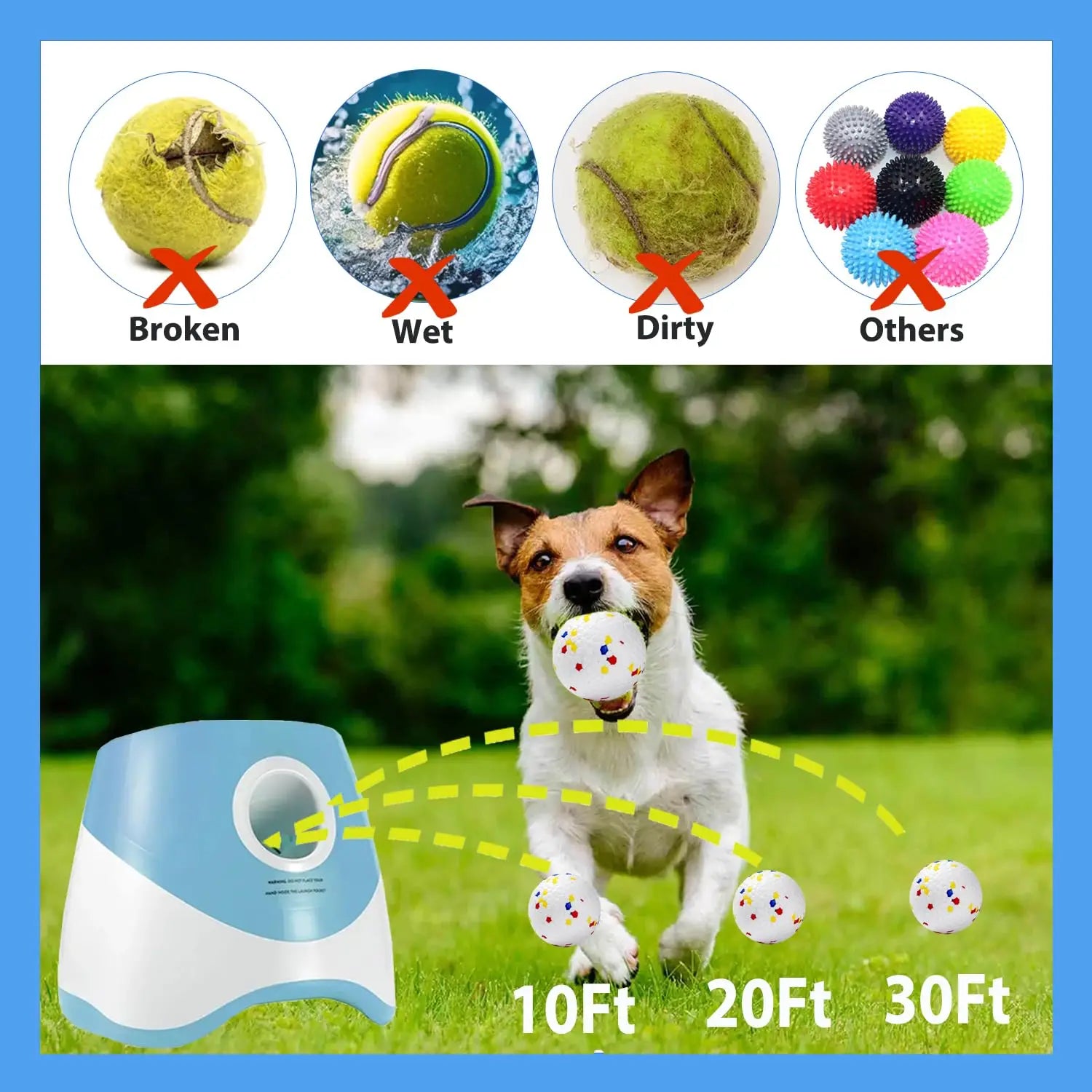 Automatic Dog Tennis Ball Launcher