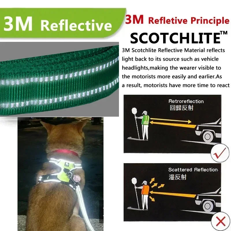 Reflective Adjustable Dog & Cat Harness Vest