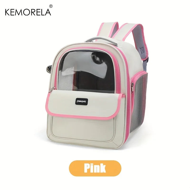 KEMORELA Transparent Pet Backpack