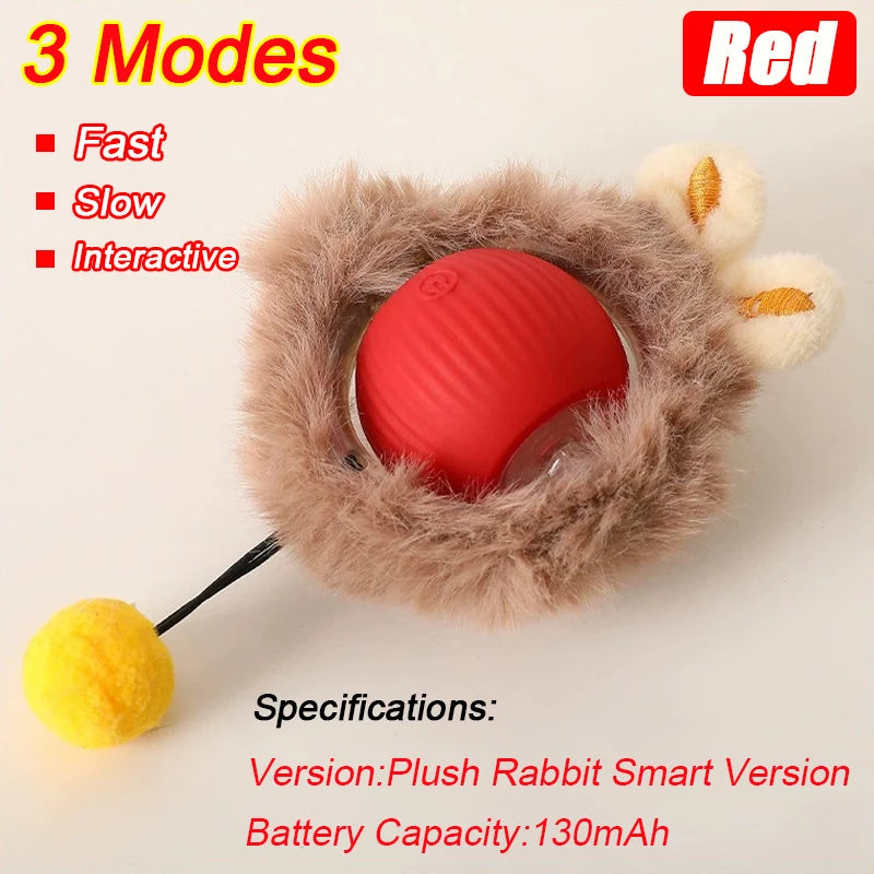 Automatic Rolling Cat & Dog Ball Toy