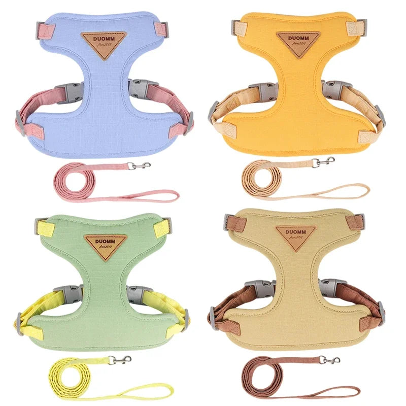 Puppy & Small Dog Harness with Leash – Breathable Vest