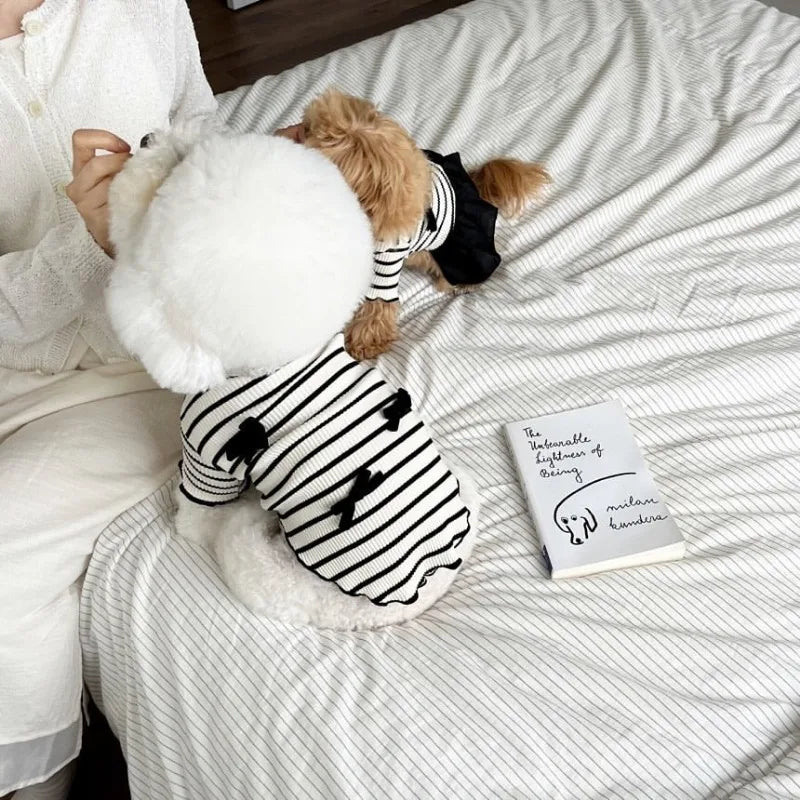 Summer Striped Dog Dress