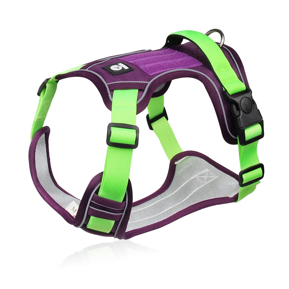 Reflective Tactical Dog Harness – Waterproof Oxford Cloth