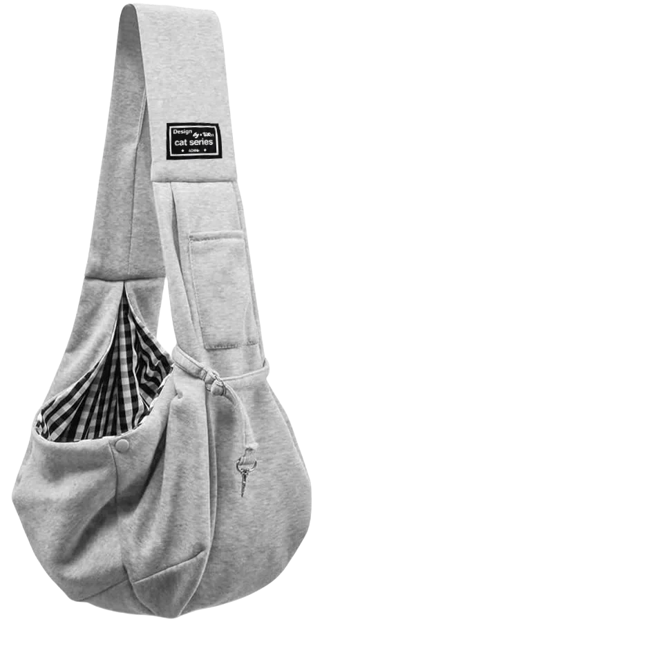 Cotton Pet Sling Bag – Comfortable Dog & Cat Shoulder Carrier