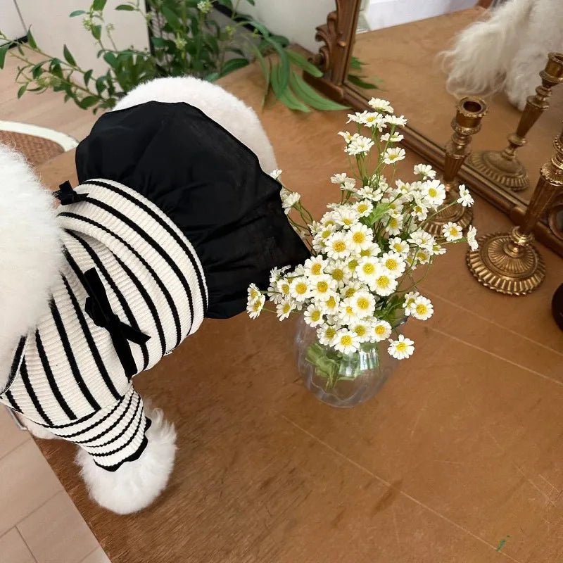 Summer Striped Dog Dress
