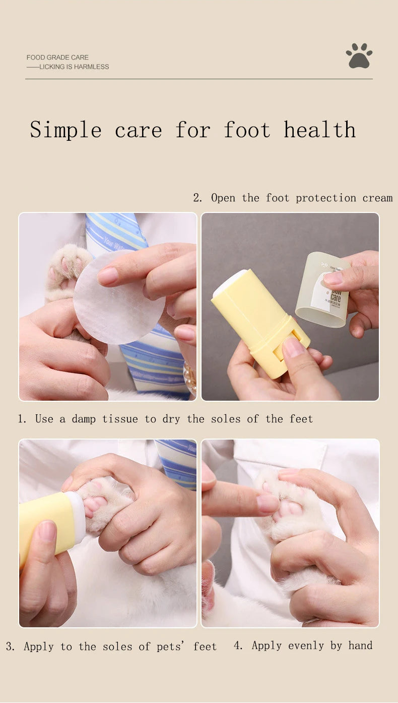 Pet Paw Care Balm – Safe Nourishing Cream for Dogs & Cats