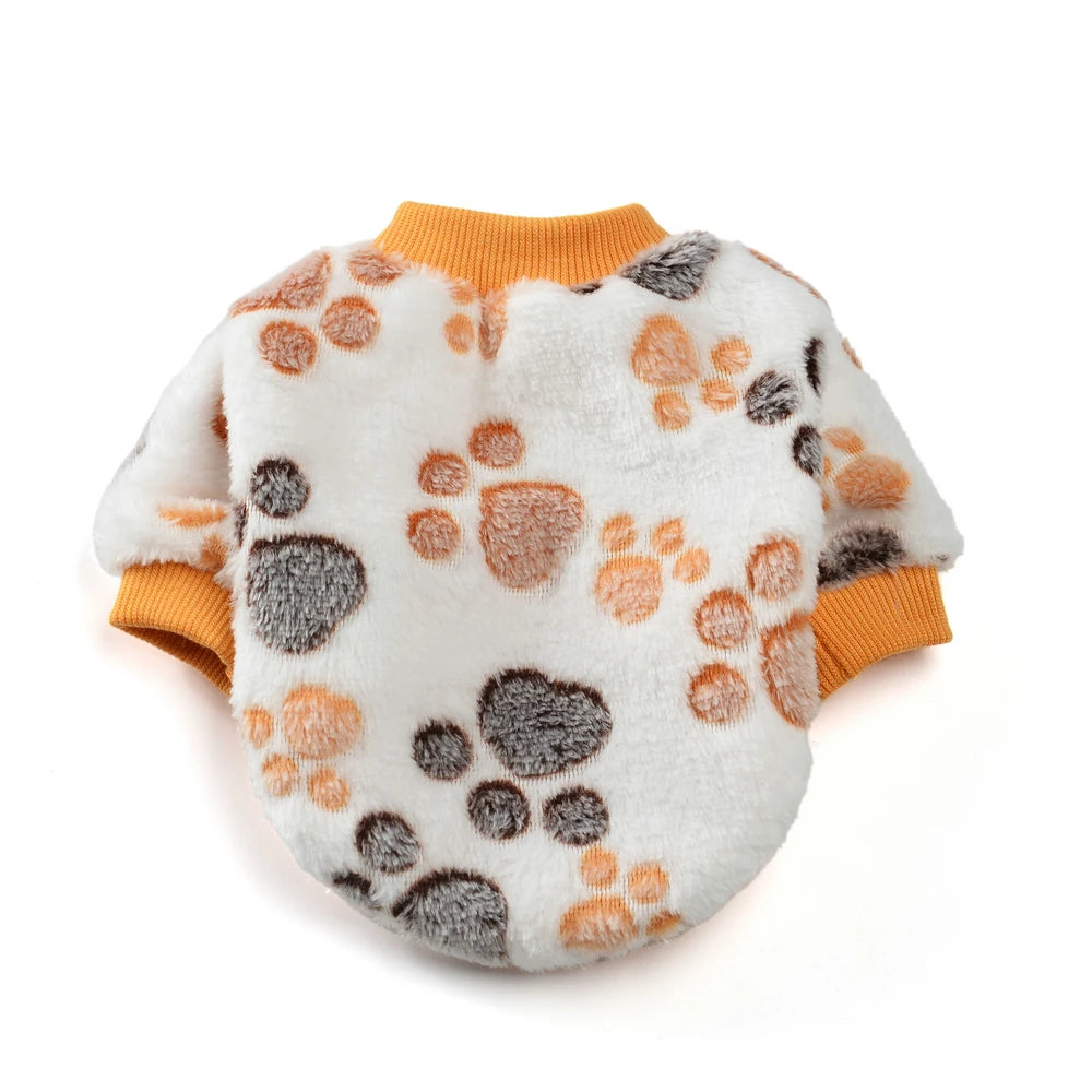 Warm Fleece Pet Sweater Vest – Soft Coat for Small & Medium Dogs