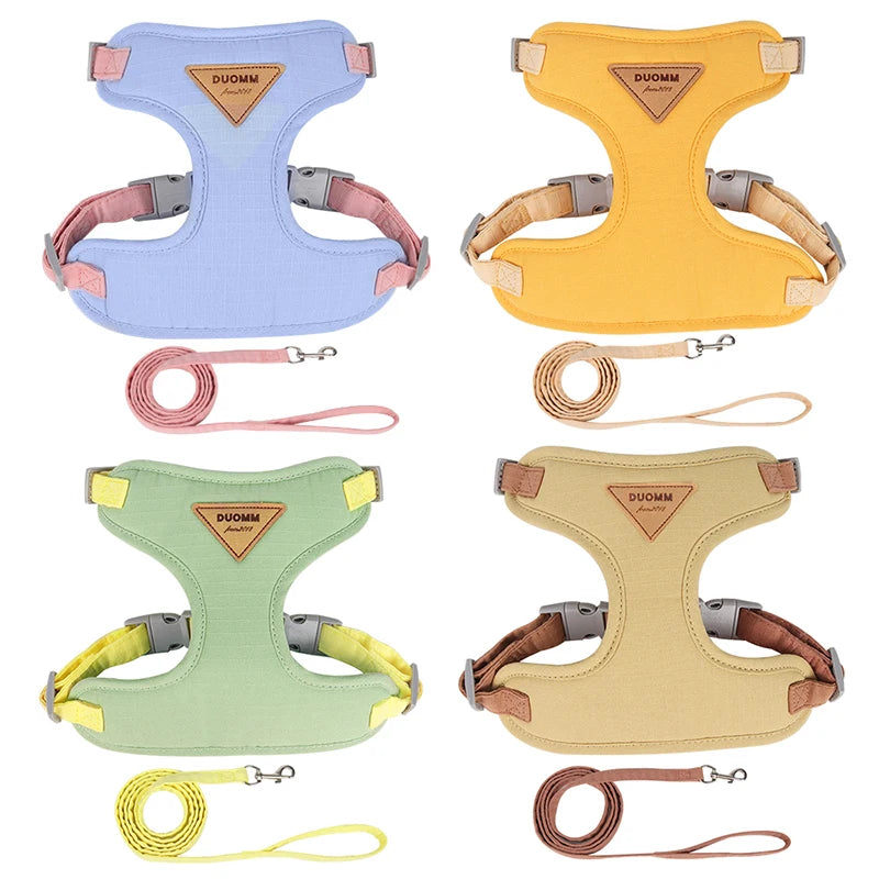 Puppy & Small Dog Harness with Leash – Breathable Vest