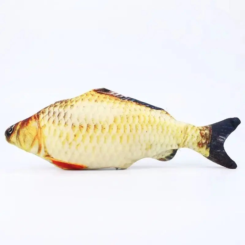 Fish-Shaped Catnip Toy Set – Interactive Cat Kicker & Chew Toys