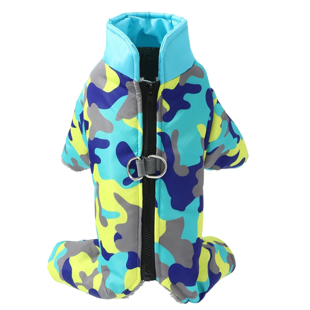 Autumn Winter Pet Clothes – Cozy Windproof Jacket for Small & Medium Dogs and Cats