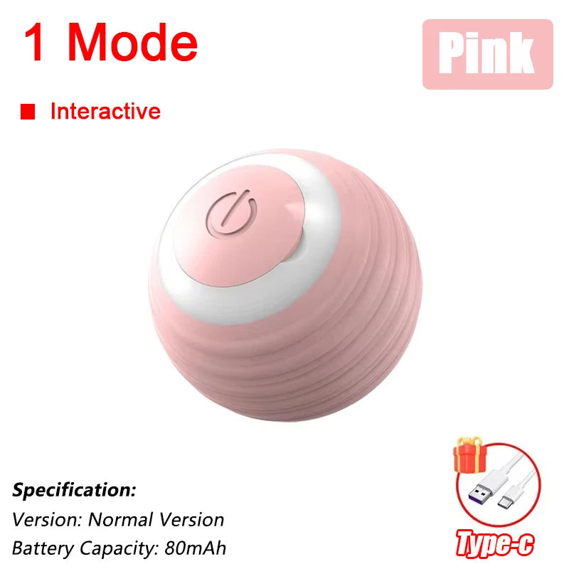 Automatic Rolling Cat & Dog Ball Toy