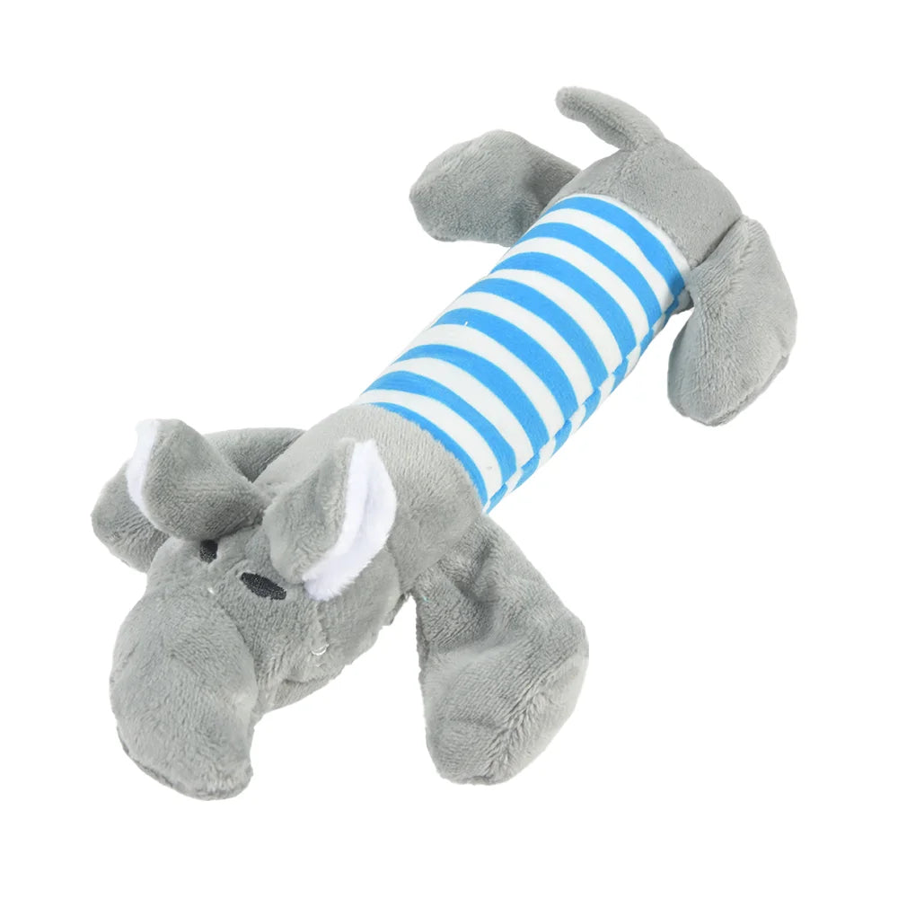 Plush Dinosaur Pet Toy – Interactive Chew Toy for Cats & Small Dogs