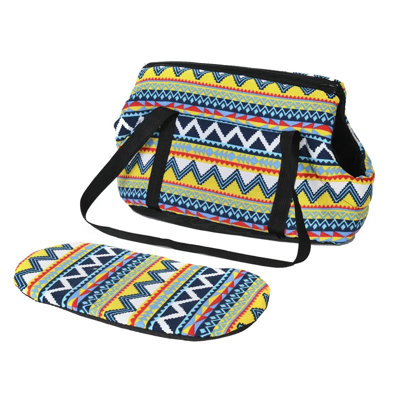 Classic Soft Pet Carrier – Small Dog & Cat Travel Backpack