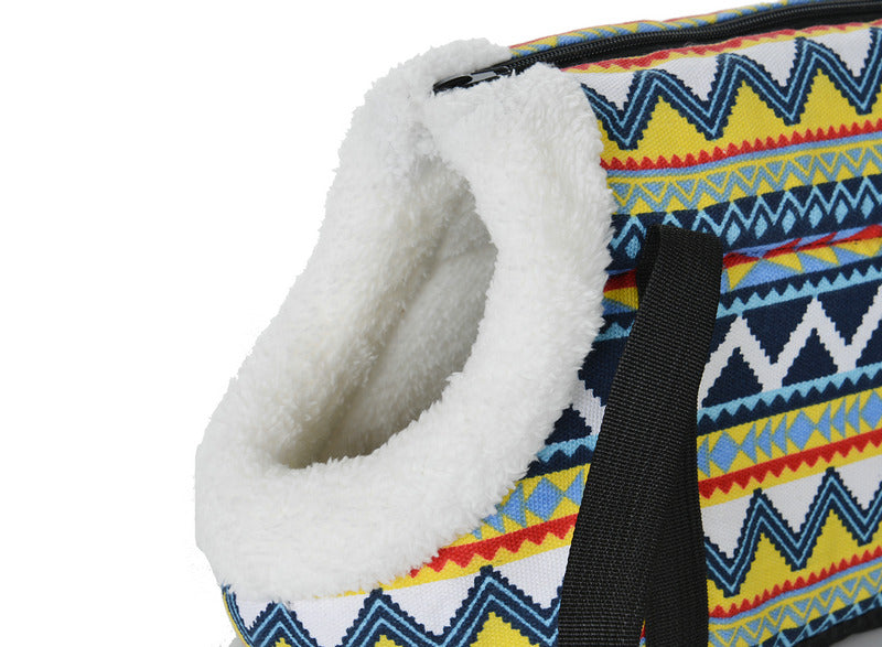 Classic Soft Pet Carrier – Small Dog & Cat Travel Backpack