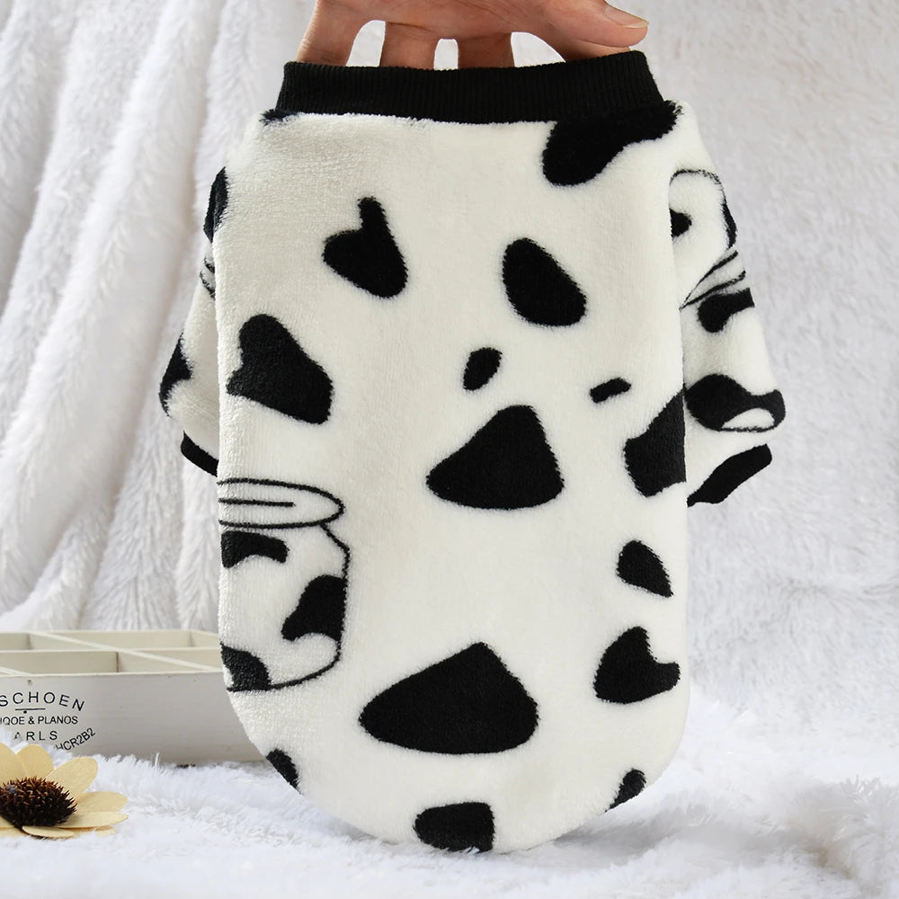 Warm Fleece Pet Sweater Vest – Soft Coat for Small & Medium Dogs