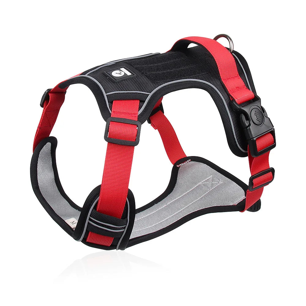 Reflective Tactical Dog Harness – Waterproof Oxford Cloth