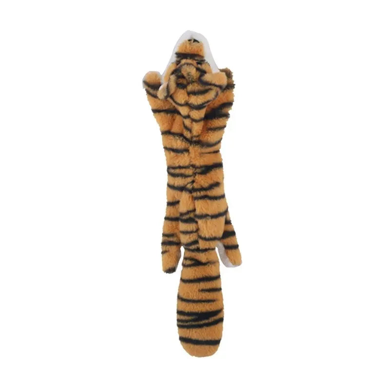 Stuffingless Squeaky Dog Toy – Durable Plush Chew Toy