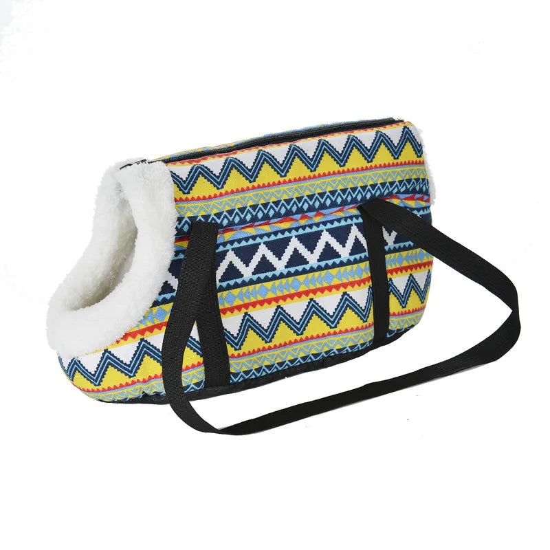 Classic Soft Pet Carrier – Small Dog & Cat Travel Backpack