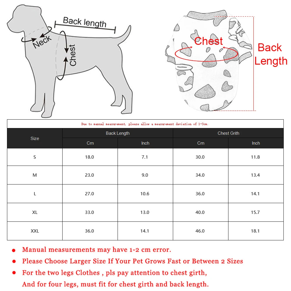 Warm Fleece Pet Sweater Vest – Soft Coat for Small & Medium Dogs