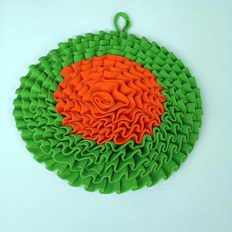Dog Snuffle Mat – Slow Feeder & Smell Training Toy for Boredom Relief & Mental Stimulation