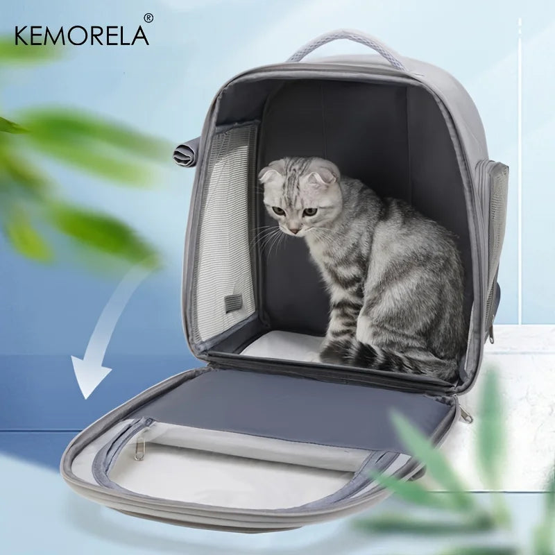 KEMORELA Transparent Pet Backpack