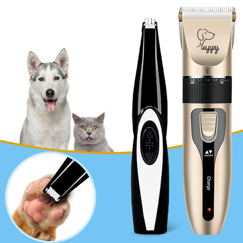 Electric Pet Clipper Grooming Kit