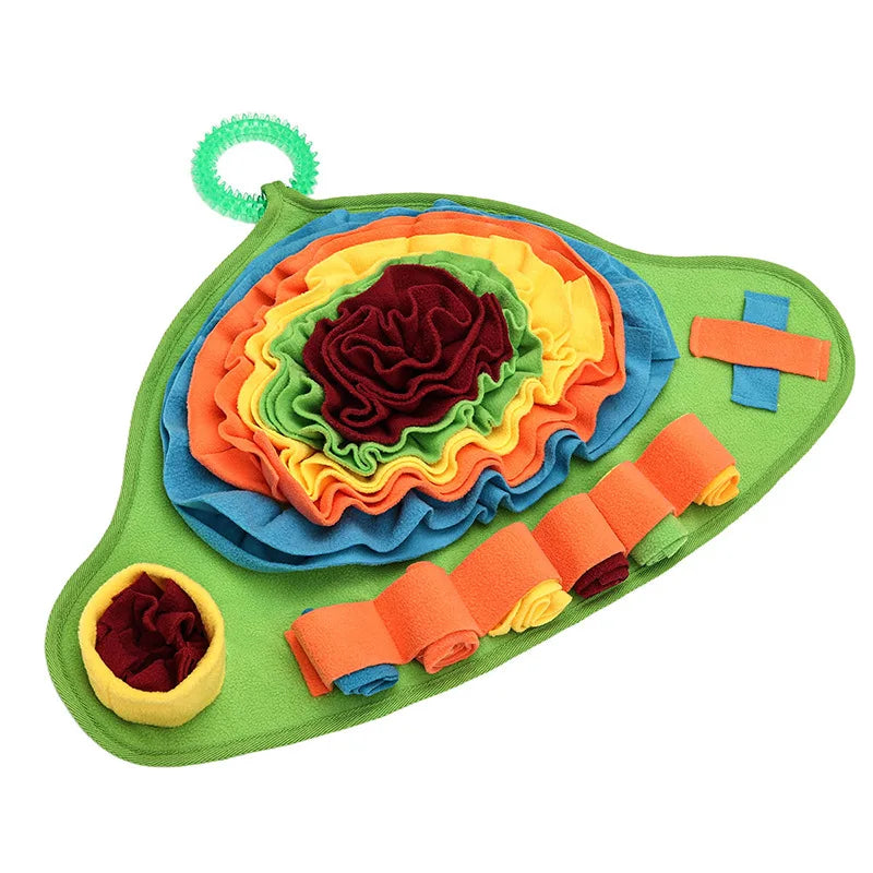 Jellyfish Snuffle Mat – Interactive Dog Toy for Anxiety Relief & Enrichment Training