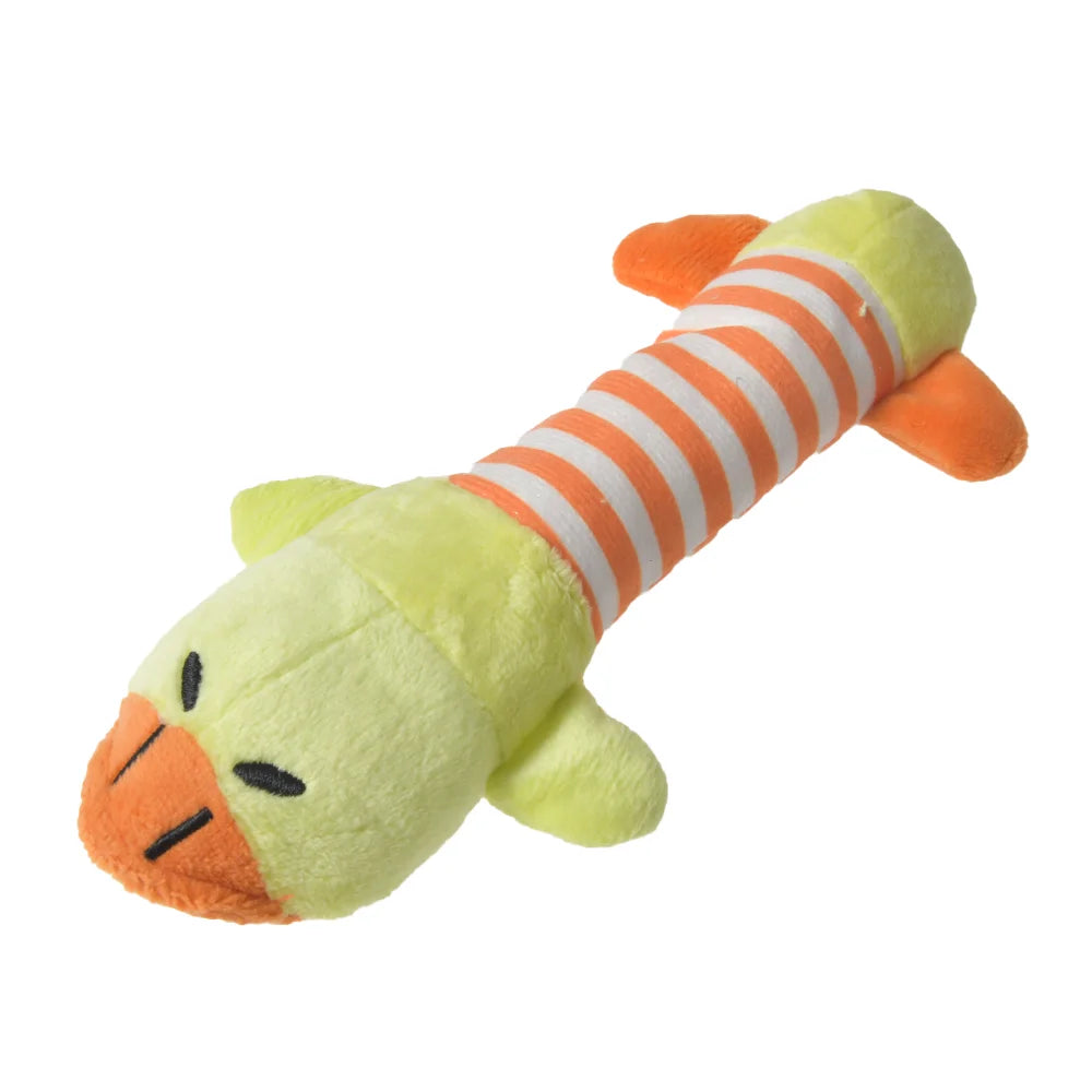 Plush Dinosaur Pet Toy – Interactive Chew Toy for Cats & Small Dogs