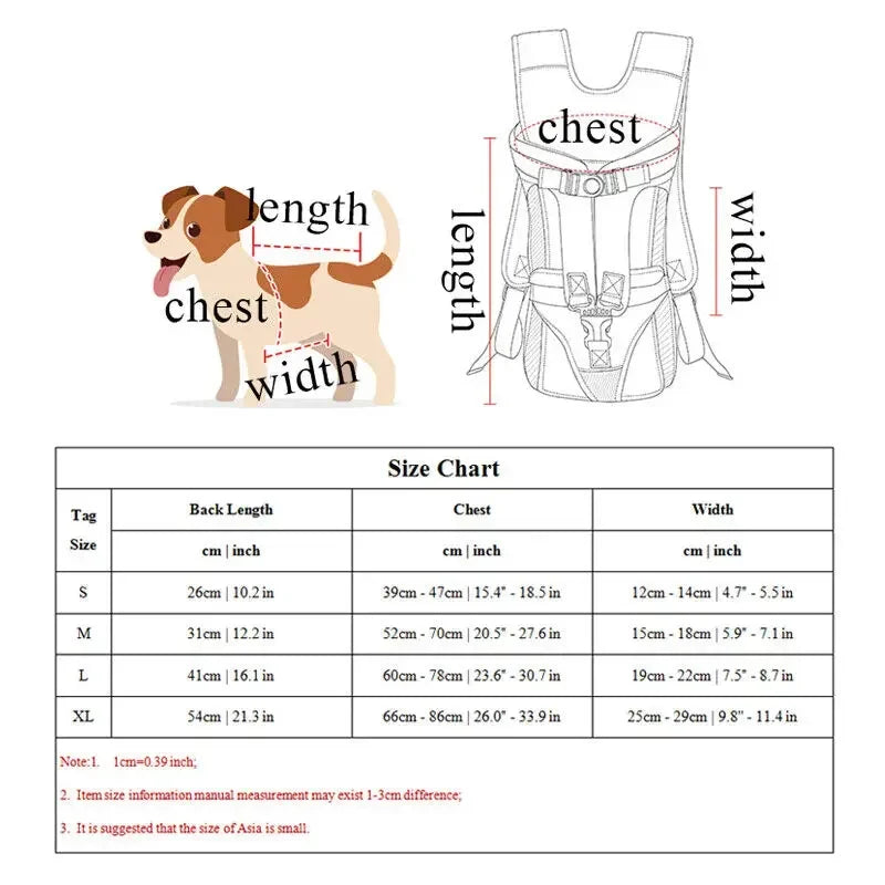 Thickened Sponge Pet Carrier Backpack