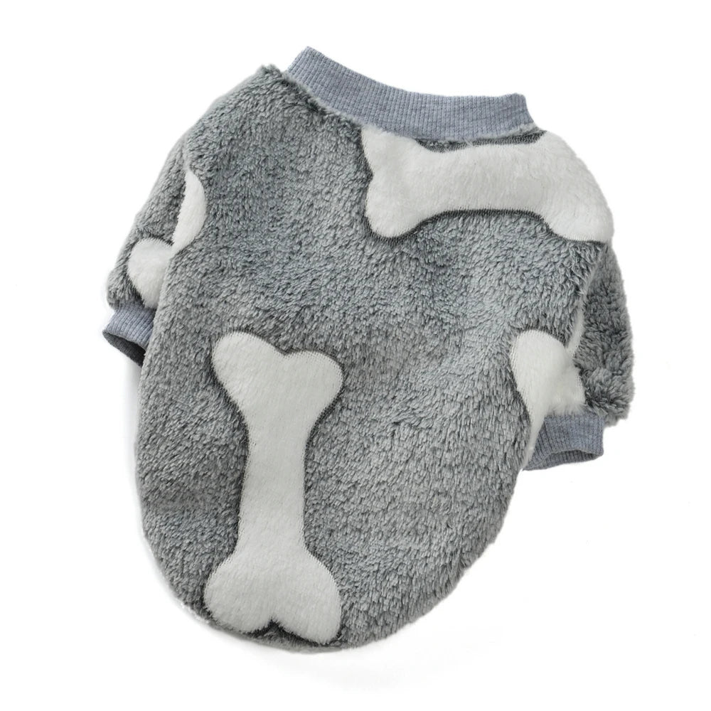 Warm Fleece Pet Sweater Vest – Soft Coat for Small & Medium Dogs