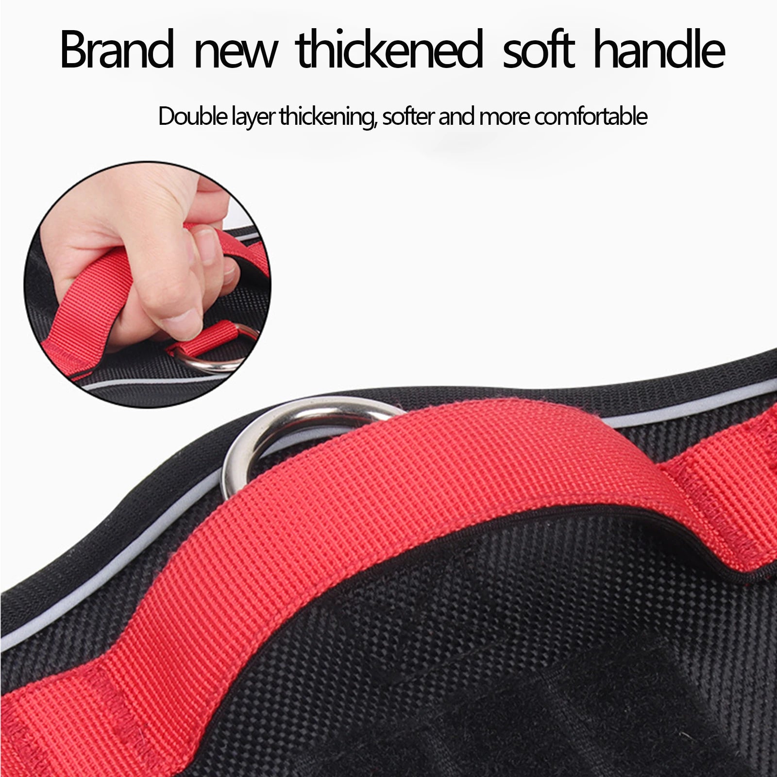 Reflective Tactical Dog Harness – Waterproof Oxford Cloth