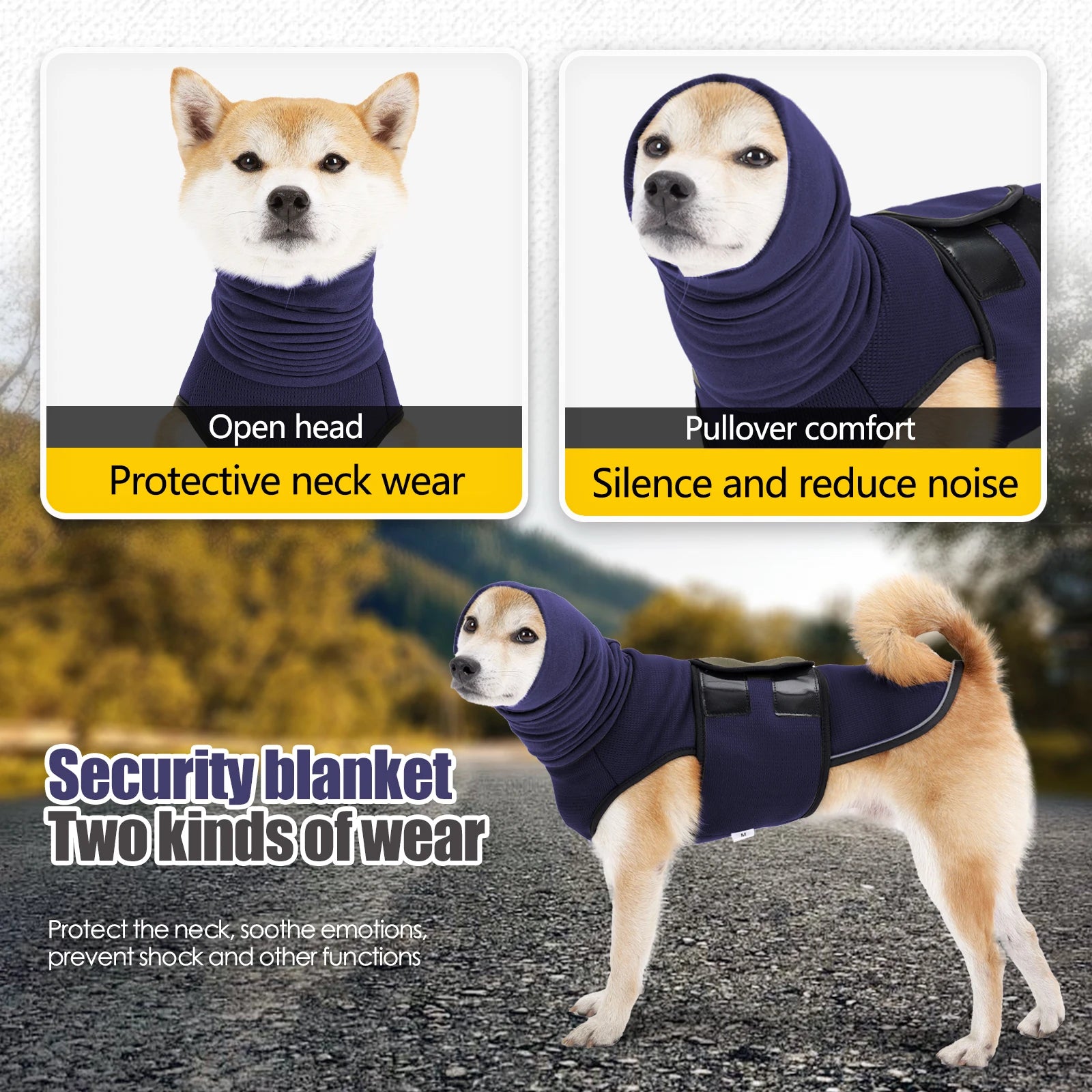 Dog Anxiety Vest – Calming Jacket for Stress Relief
