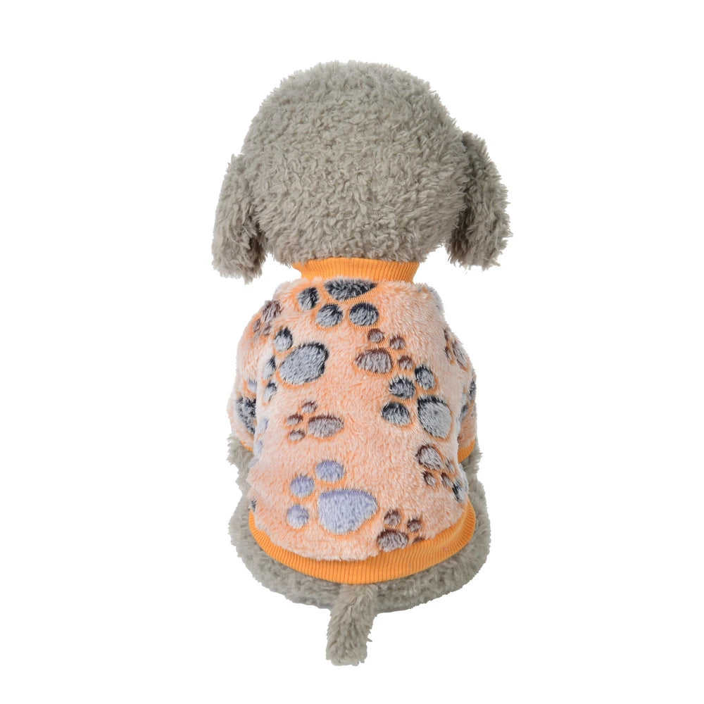 Warm Fleece Pet Sweater Vest – Soft Coat for Small & Medium Dogs