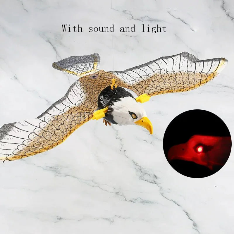 Electric Flying Bird Cat Toy – Interactive Teaser & Scratch Rope