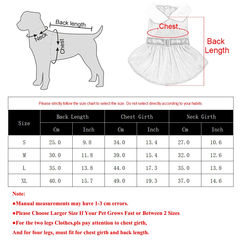 Christmas Pet Princess Dress – Red Holiday Skirt for Small Dogs & Cats