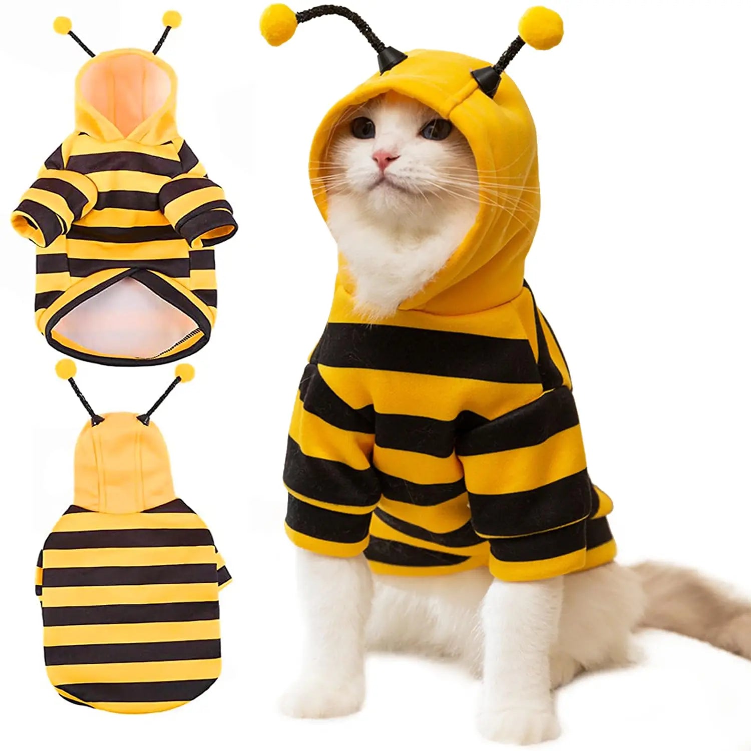 TONG Pet Hoodie – Christmas & Halloween Sweater for Small Dogs & Cats