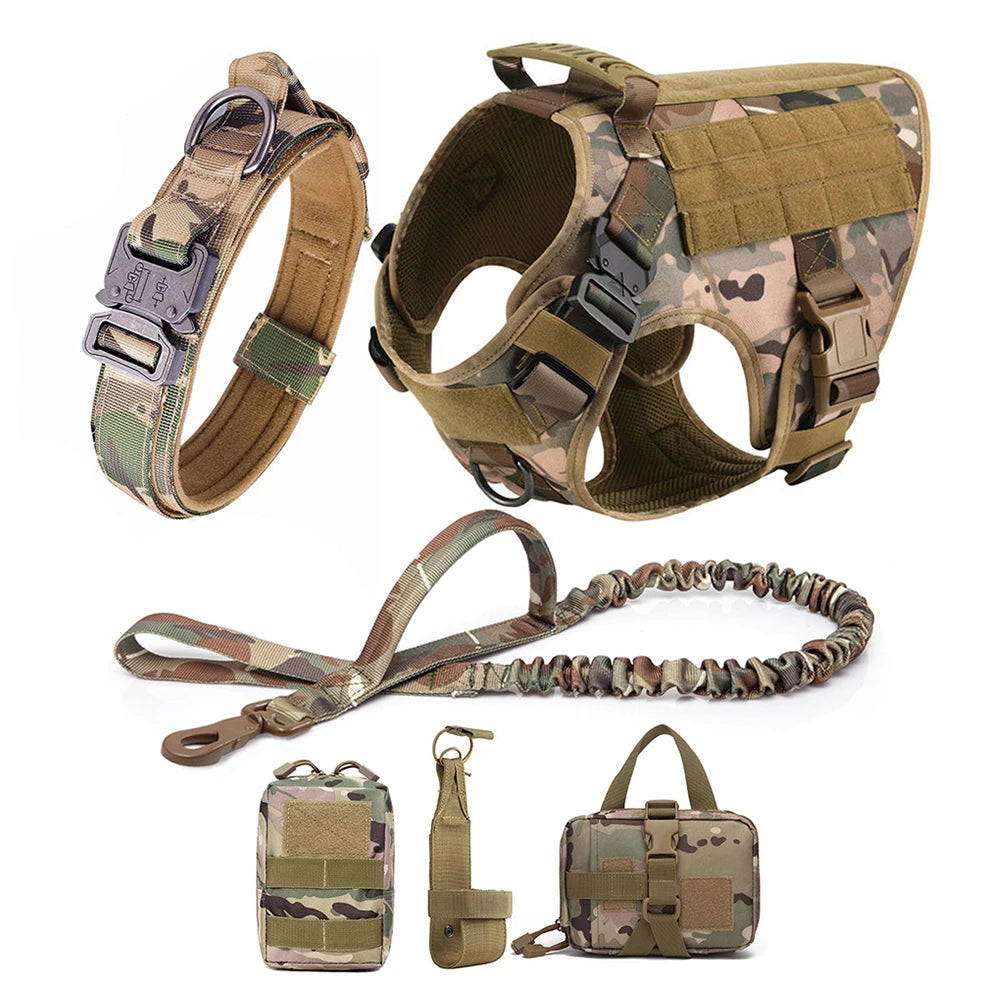 Large Dog Harness & Leash Set – Training Vest for Medium & Large Dogs