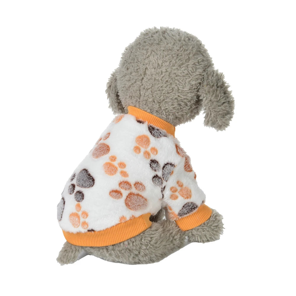 Warm Fleece Pet Sweater Vest – Soft Coat for Small & Medium Dogs