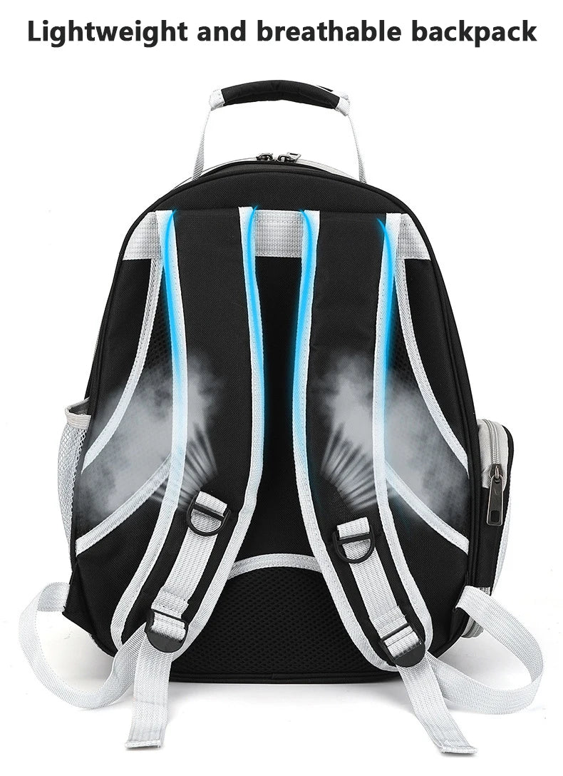 Transparent Space Capsule Pet Backpack